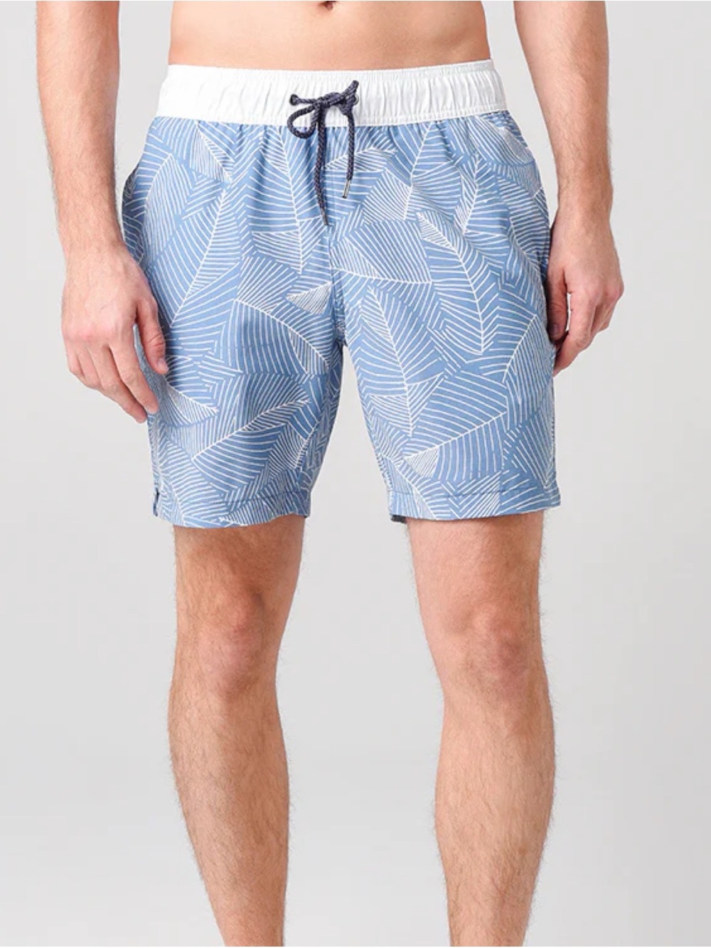 Faherty Men’s Beacon Trunk Blue XS Swim Beach Pool Resort Wear Vacation Travel